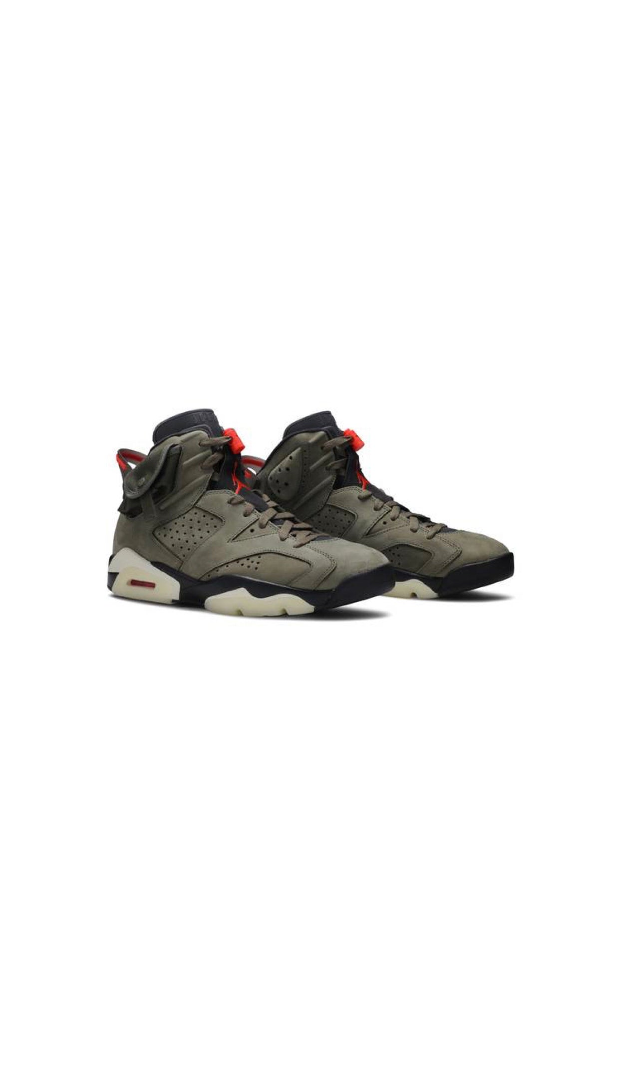 Travis Scott x Air Jordan 6 Retro 'Olive' | KICKS4US
